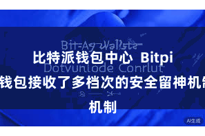 比特派钱包中心  Bitpie钱包接收了多档次的安全留神机制