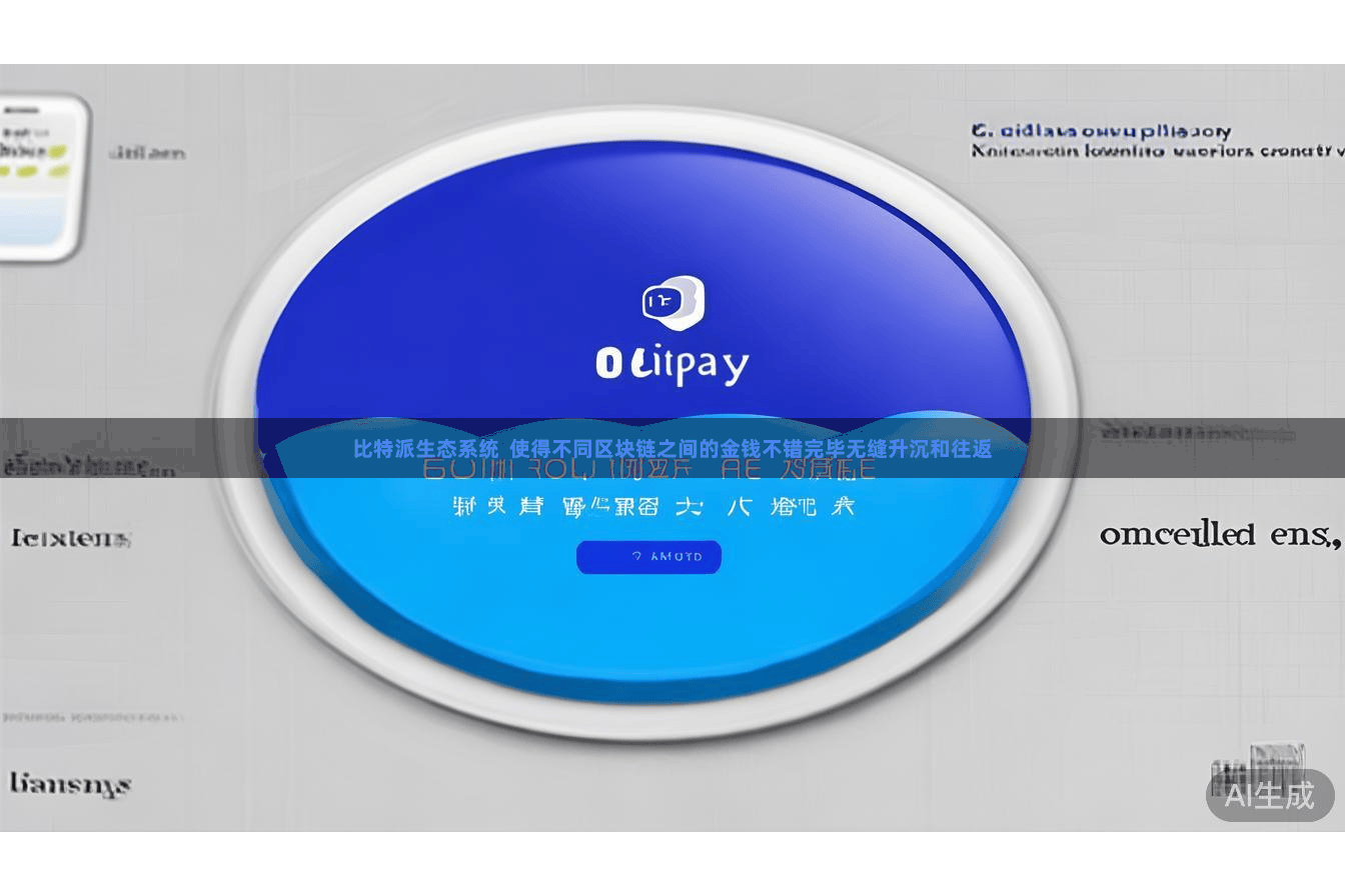 比特派生态系统  使得不同区块链之间的金钱不错完毕无缝升沉和往返